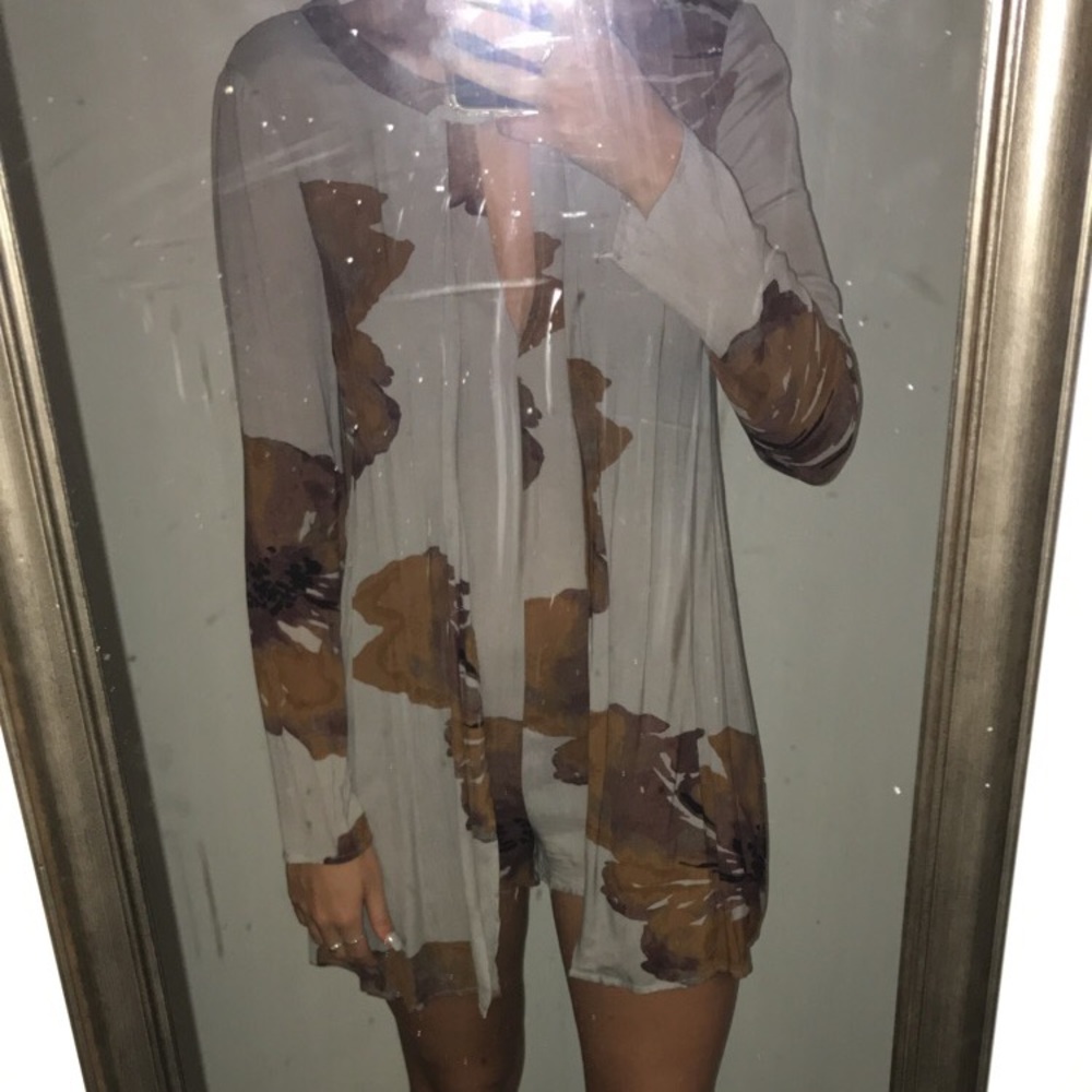 Honey Punch Floral Dress/Romper